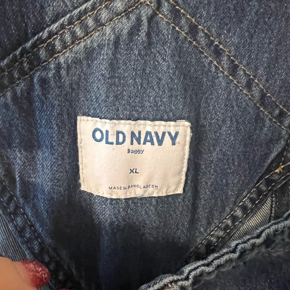 Old Navy Denim Overalls - Picture 2 of 3